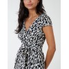Wrap Top Tulip Hem Dress Wrap Top Tulip Hem Dress