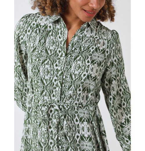 Long Sleeve Mini Shirt Dress Long Sleeve Mini Shirt Dress