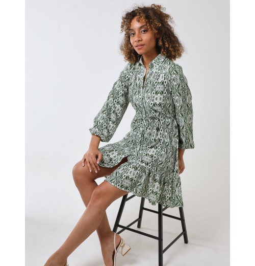 Long Sleeve Mini Shirt Dress Long Sleeve Mini Shirt Dress