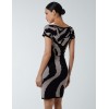 Heart Neckline Animal Dress Heart Neckline Animal Dress