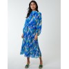 Tetris High Neck Pleated Dress Tetris High Neck Pleated Dress