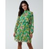 High Neck Print Dress High Neck Print Dress