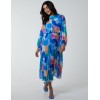 Splash Print High Neck Dress Splash Print High Neck Dress