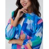 Splash Print High Neck Dress Splash Print High Neck Dress