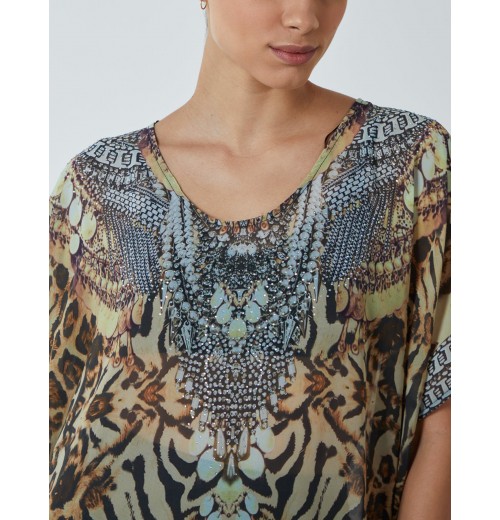 Animal Print Kaftan Animal Print Kaftan