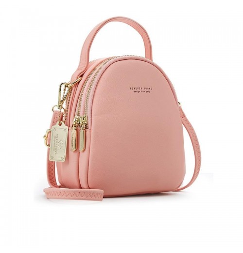 Double Zipper Backpack ERIN Double Zipper Backpack ERIN