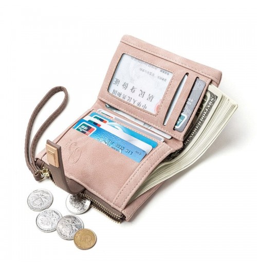 Pink Bifold Wallet ERIN Pink Bifold Wallet ERIN
