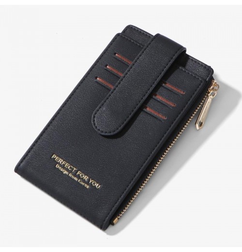 Small Zip Purse With Card Holder Small Zip Purse With Card Holder