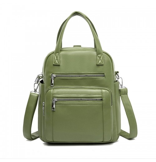 Leather Teal Backpack Leather Teal Backpack