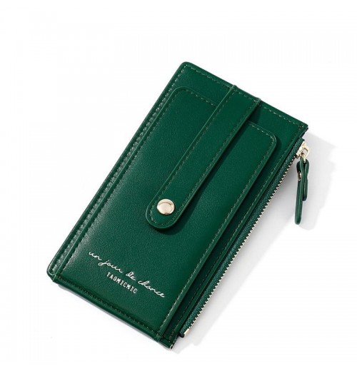 Small Zip Purse With Card Holder Small Zip Purse With Card Holder
