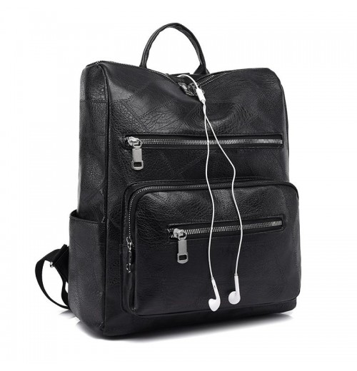 PU Leather Laptop Backpack PU Leather Laptop Backpack