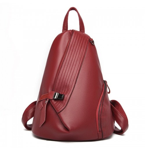 Leather Triangle Backpack ERIN Leather Triangle Backpack ERIN
