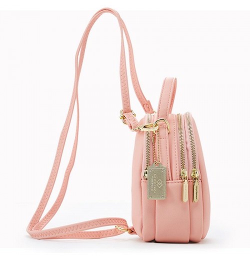 Double Zipper Backpack ERIN Double Zipper Backpack ERIN