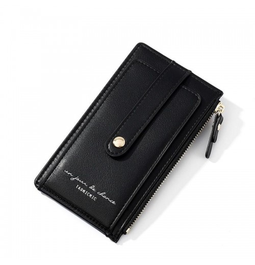 Small Zip Purse With Card Holder Small Zip Purse With Card Holder