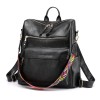 Leather Backpack Purse Zipper Leather Backpack Purse Zipper