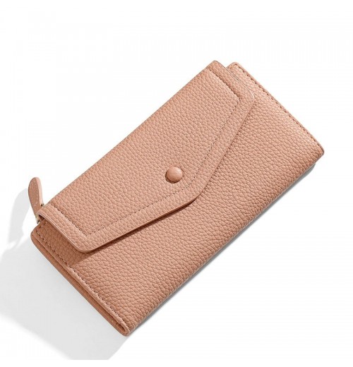 Women's Leather Trifold Organizer Wallet Women's Leather Trifold Organizer Wallet