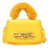 Faux Fur Chain Shoulder Bag Faux Fur Chain Shoulder Bag