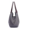Leather Handle Canvas Tote Bag Leather Handle Canvas Tote Bag
