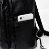Navy Blue Leather Backpack Purse Navy Blue Leather Backpack Purse