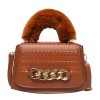 Faux Fur Chain Shoulder Bag Faux Fur Chain Shoulder Bag