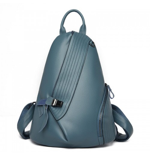 Leather Triangle Backpack ERIN Leather Triangle Backpack ERIN
