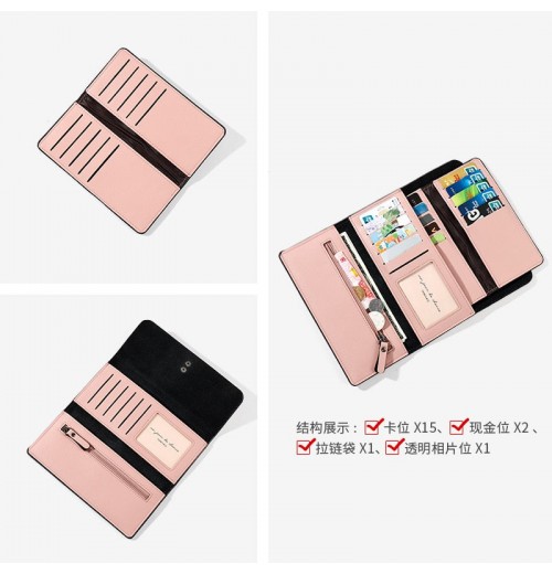 Pink Long Wallet ERIN Pink Long Wallet ERIN