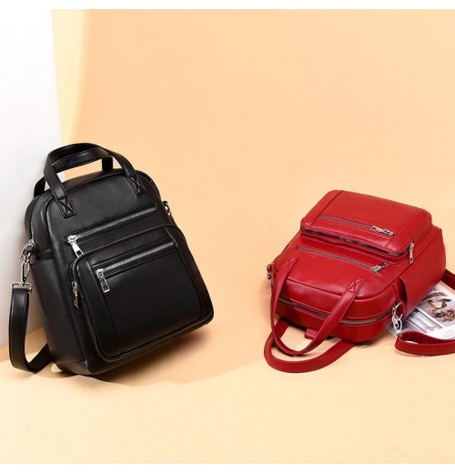 Leather Teal Backpack Leather Teal Backpack