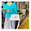 Teal Faux Leather Purse Teal Faux Leather Purse