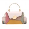 Teal Color Leather Handbag Teal Color Leather Handbag