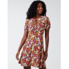 Tie Neck Fit And Flare Dress Tie Neck Fit And Flare Dress