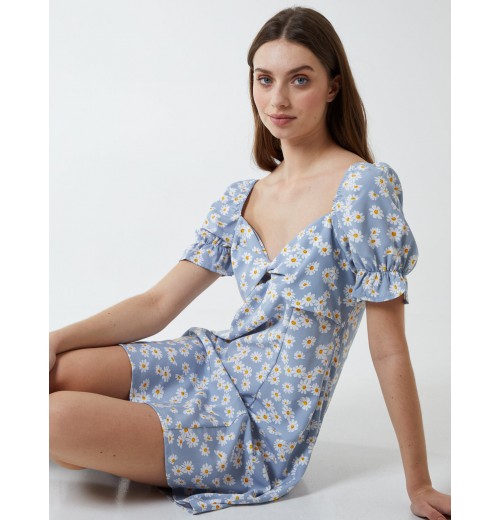 Twist Front Fit & Flare Dress Twist Front Fit & Flare Dress