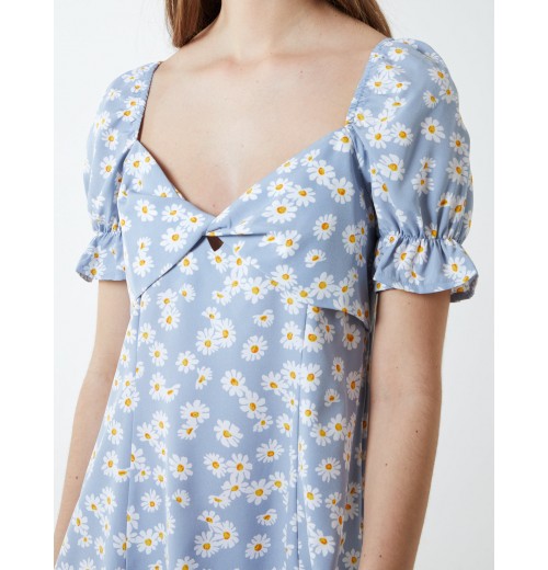 Twist Front Fit & Flare Dress Twist Front Fit & Flare Dress