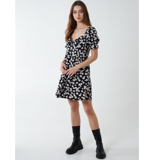Twist Front Fit & Flare Dress Twist Front Fit & Flare Dress