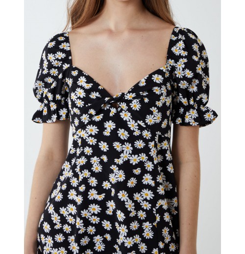 Twist Front Fit & Flare Dress Twist Front Fit & Flare Dress