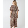 Floral Wrap Midi Dress Floral Wrap Midi Dress