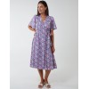 Floral Angel Sleeve Midi Dress Floral Angel Sleeve Midi Dress