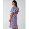 Floral Angel Sleeve Midi Dress Floral Angel Sleeve Midi Dress