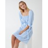 Square Neck Shirred Swing Dress Square Neck Shirred Swing Dress