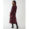 Shirred Bust Wrap Midi Dress Shirred Bust Wrap Midi Dress