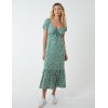 Shirred Sweetheart Midi Dress Shirred Sweetheart Midi Dress