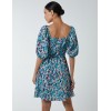 Square Neck Puff Sleeve Mini Dress Square Neck Puff Sleeve Mini Dress