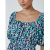 Square Neck Puff Sleeve Mini Dress Square Neck Puff Sleeve Mini Dress