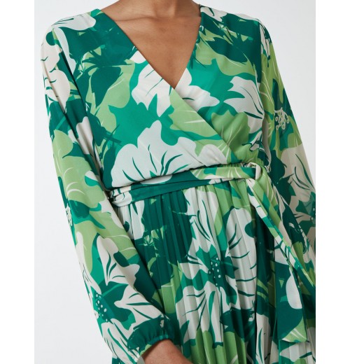 Floral Sketch Print Dress Floral Sketch Print Dress