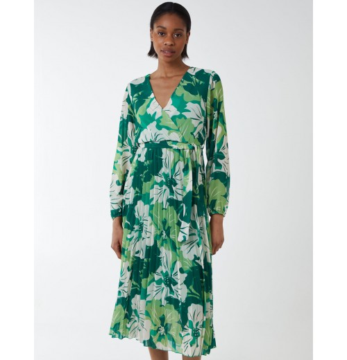 Floral Sketch Print Dress Floral Sketch Print Dress