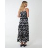 Brushed Print Wrap Dress Brushed Print Wrap Dress