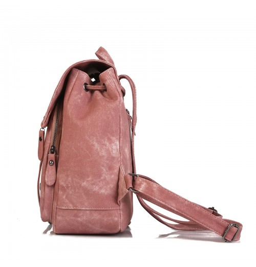 Pink Leather Backpack Purse ERIN Pink Leather Backpack Purse ERIN