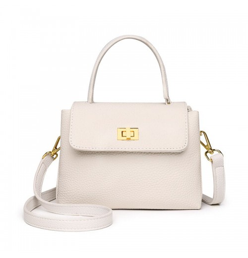 White Leather Crossbody Purse White Leather Crossbody Purse