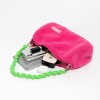 Fluffy Clutch Bag With Chain Fluffy Clutch Bag With Chain