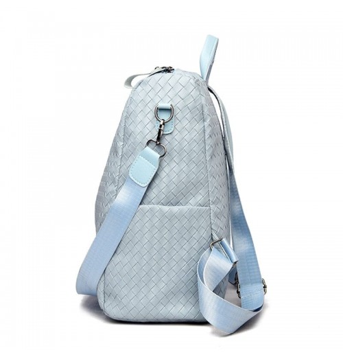 Woven Leather Convertible Backpack Woven Leather Convertible Backpack