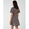 Floral Print Angel Sleeve Dress Floral Print Angel Sleeve Dress